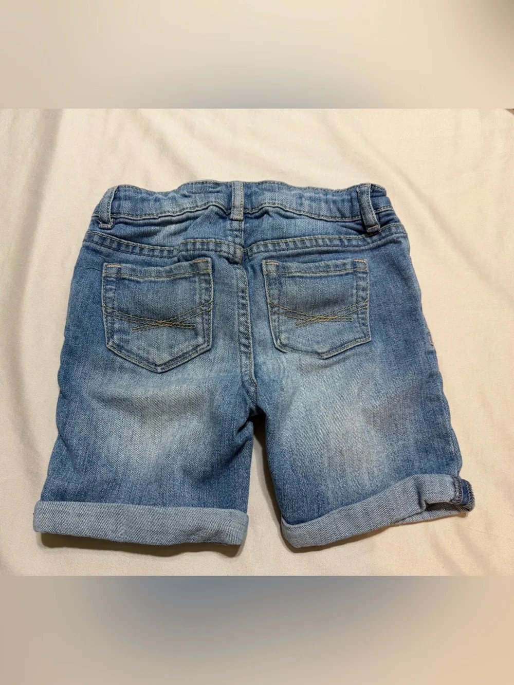 Lucky Brand Classic Blue Denim Shorts for Kids - Stretch Cotton Blend